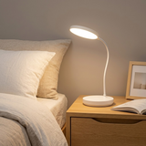 Eye-Care Round Touch Table Lamp 5W Dimmable USB Charging 3 Color Temperature