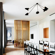 Stylish Celestial Curve Metal Ceiling Light