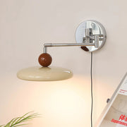 Retro Discoid Metal Wall Lamp