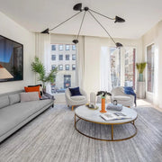 Stylish Celestial Curve Metal Ceiling Light