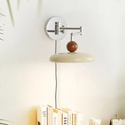 Retro Discoid Metal Wall Lamp