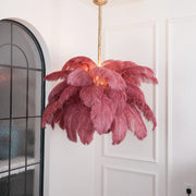 Modern Organic-Plume Luxe Chandelier