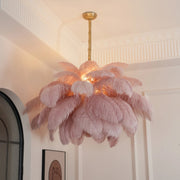 Modern Organic-Plume Luxe Chandelier