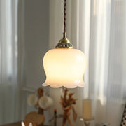 Dashing Flora Glass Pendant Light