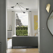 Stylish Celestial Curve Metal Ceiling Light