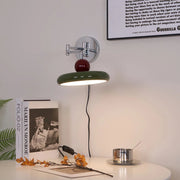 Retro Discoid Metal Wall Lamp