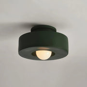 Contemporary Round Resin Ceiling Lamp