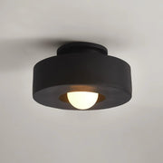 Contemporary Round Resin Ceiling Lamp