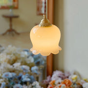 Dashing Flora Glass Pendant Light