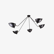 Stylish Celestial Curve Metal Ceiling Light
