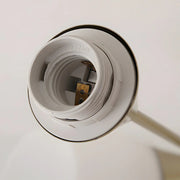 Modern Multi-Head Metal Loop Chandelier