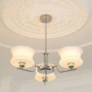 Vintage Goblet Glass Chandelier