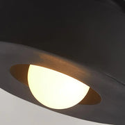 Contemporary Round Resin Ceiling Lamp