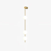 Refined Linea Orb Brass Wall Lamp