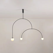 Conceptual Curve Glow Pendant Light