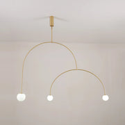 Conceptual Curve Glow Pendant Light