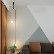 Conceptual Curve Glow Pendant Light