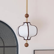Vintage Cloth Dome Pendant Lamp