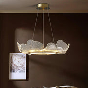 Oceanic Round Acrylic Chandelier