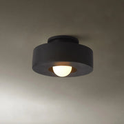 Contemporary Round Resin Ceiling Lamp