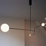 Conceptual Curve Glow Pendant Light