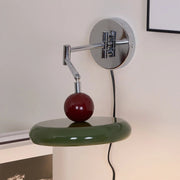 Retro Discoid Metal Wall Lamp