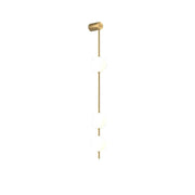 Refined Linea Orb Brass Wall Lamp