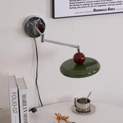Retro Discoid Metal Wall Lamp