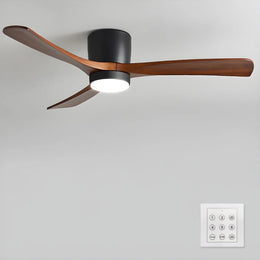 Modern WoodAura Ceiling Fan Light