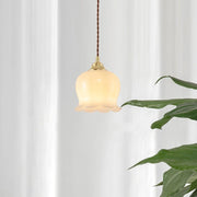 Dashing Flora Glass Pendant Light