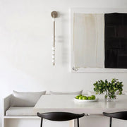 Modern Linear Brass Glass Wall Light