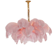 Modern Organic-Plume Luxe Chandelier