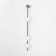 Refined Linea Orb Brass Wall Lamp