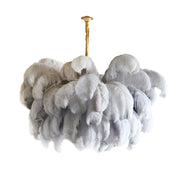 Modern Organic-Plume Luxe Chandelier