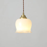 Dashing Flora Glass Pendant Light