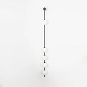 Refined Linea Orb Brass Wall Lamp