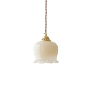 Dashing Flora Glass Pendant Light