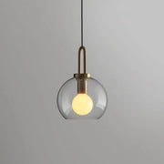 Vintage Pendulum Glass Pendant Light