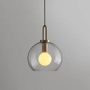Vintage Pendulum Glass Pendant Light
