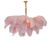 Modern Organic-Plume Luxe Chandelier