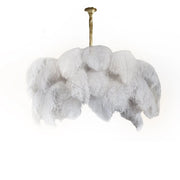 Modern Organic-Plume Luxe Chandelier