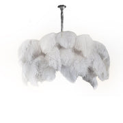 Modern Organic-Plume Luxe Chandelier
