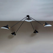 Stylish Celestial Curve Metal Ceiling Light