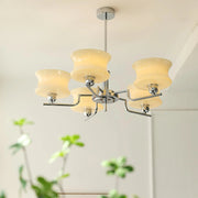 Vintage Goblet Glass Chandelier