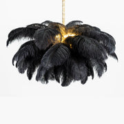 Modern Organic-Plume Luxe Chandelier
