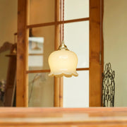 Dashing Flora Glass Pendant Light