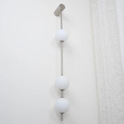 Refined Linea Orb Brass Wall Lamp