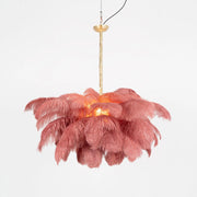 Modern Organic-Plume Luxe Chandelier