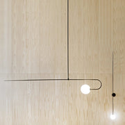 Conceptual Curve Glow Pendant Light