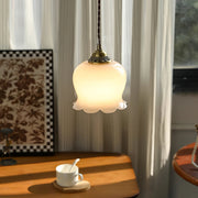 Dashing Flora Glass Pendant Light